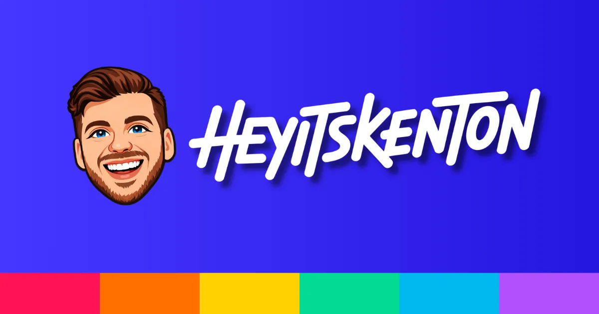 heyitskenton website preview